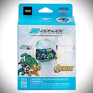 Donjoy Marvel’s Avengers Arm Sling w/Quick Release *Youth Size *New in Box